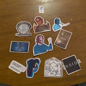 Bo Burnham Inside Sticker Set